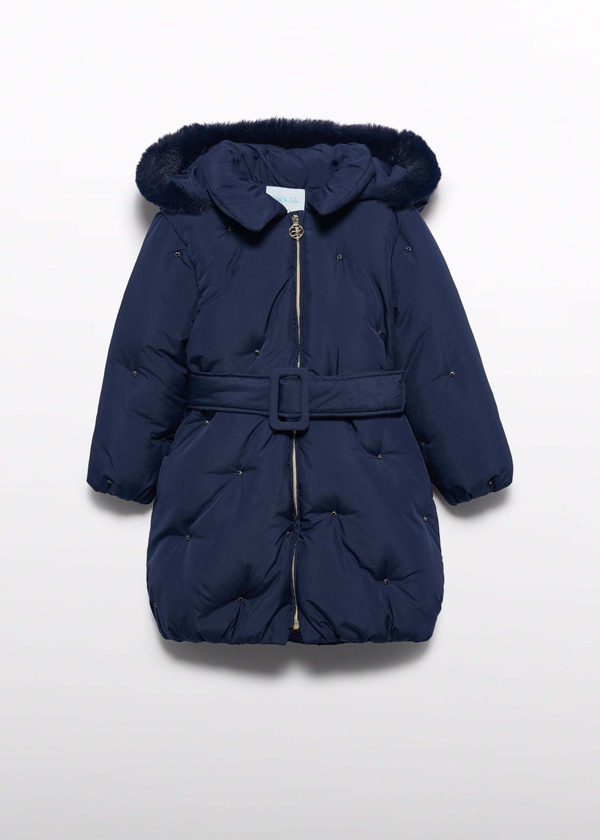 Giaccone Gioielli Bambina - Navy