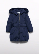 Giaccone Gioielli Bambina - Navy