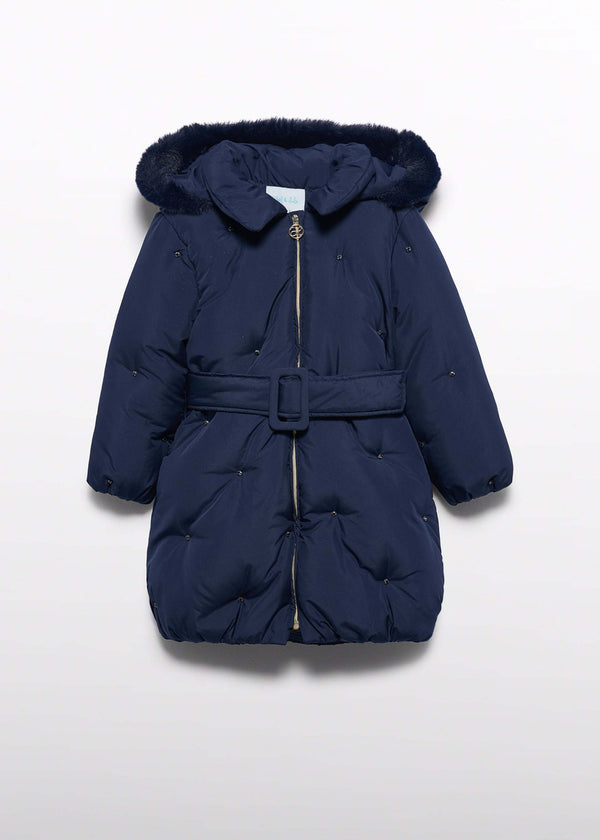 Giaccone Gioielli Bambina - Navy