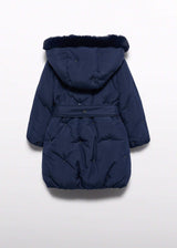 Giaccone Gioielli Bambina - Navy