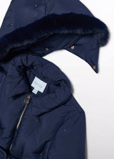 Giaccone Gioielli Bambina - Navy