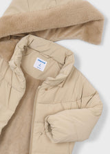 Giaccone lungo imbottito bambina - Anacardo