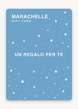 Gift card Marachelle nei quattro colori