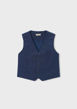 Gilet in lino bambino