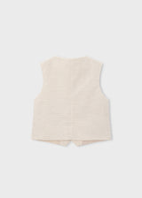Gilet in lino bambino