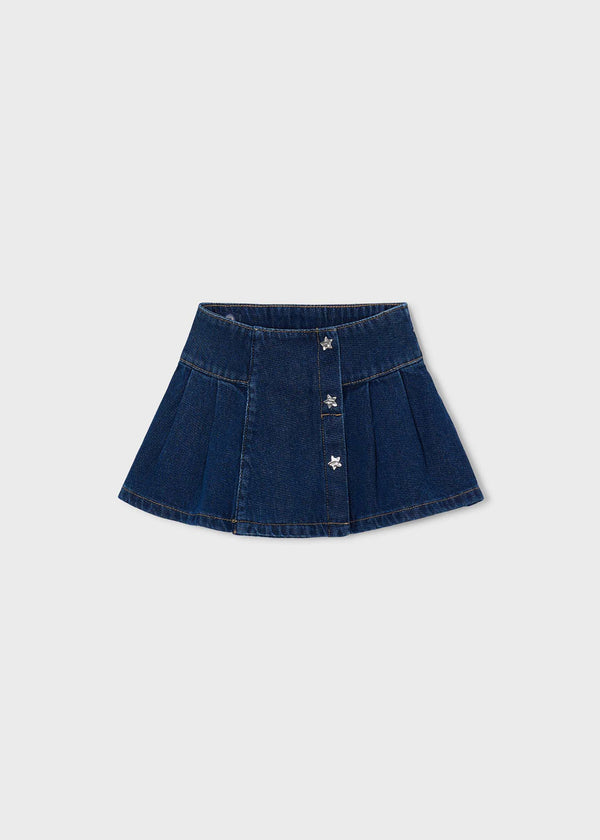 Gonna jeans bambina - Scuro