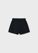 Gonna pantalone pinces bambina - Nero