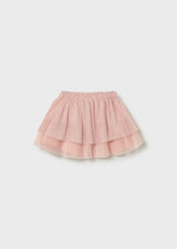 Gonna tulle plissettata neonata