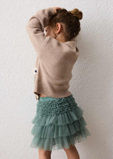 Gonna tulle volant bambina - Laurel