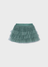 Gonna tulle volant bambina - Laurel