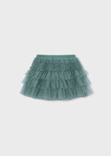 Gonna tulle volant bambina - Laurel