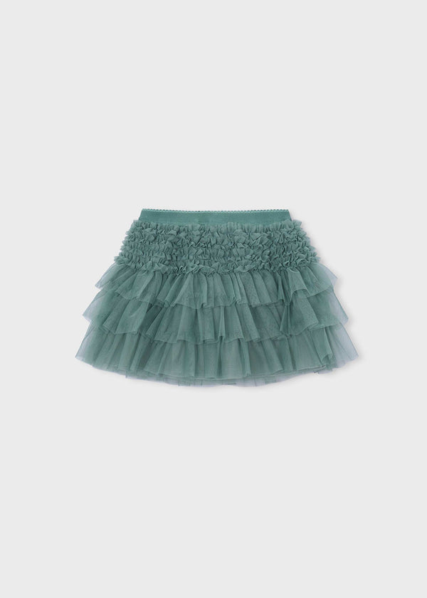 Gonna tulle volant bambina - Laurel