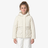 Giubbotto Marlesse Hybrid Warm Shell per ragazza - Bianco