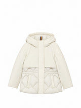 Giubbotto Marlesse Hybrid Warm Shell per ragazza - Bianco