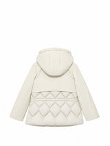 Giubbotto Marlesse Hybrid Warm Shell per ragazza - Bianco