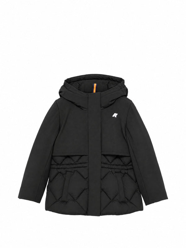 Giubbotto Marlesse Hybrid Warm Shell per ragazza - Nero