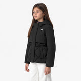 Giubbotto Marlesse Hybrid Warm Shell per ragazza - Nero
