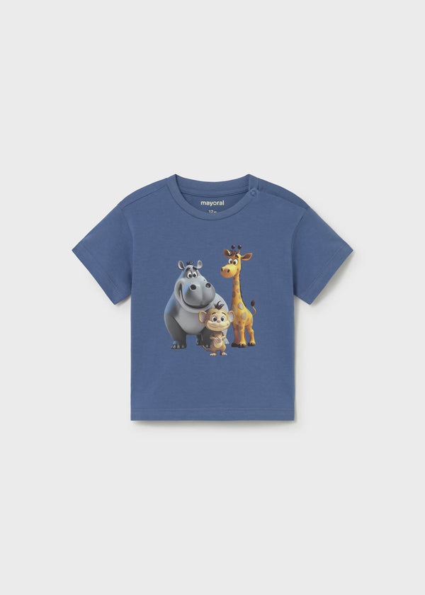 Maglietta animaletti neonato