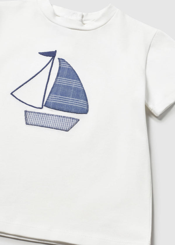 Maglietta barca neonato