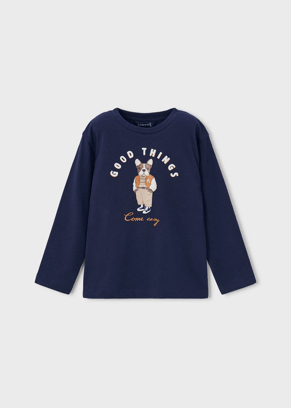 Maglietta cane bambino - Blu