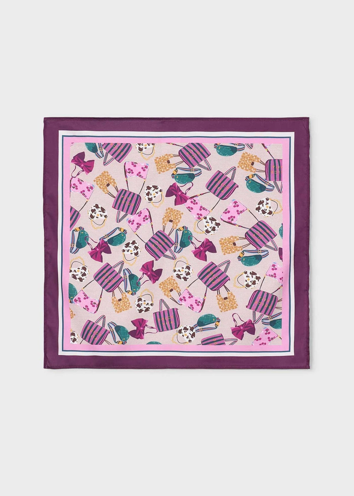 Maglietta con foulard bambina - Tofu