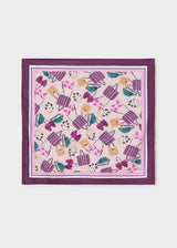 Maglietta con foulard bambina - Tofu