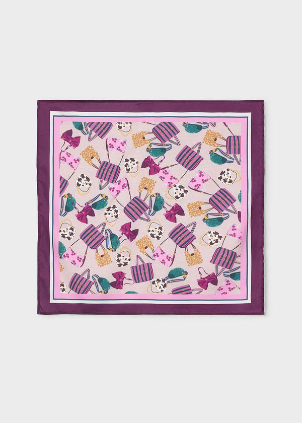 Maglietta con foulard bambina - Tofu