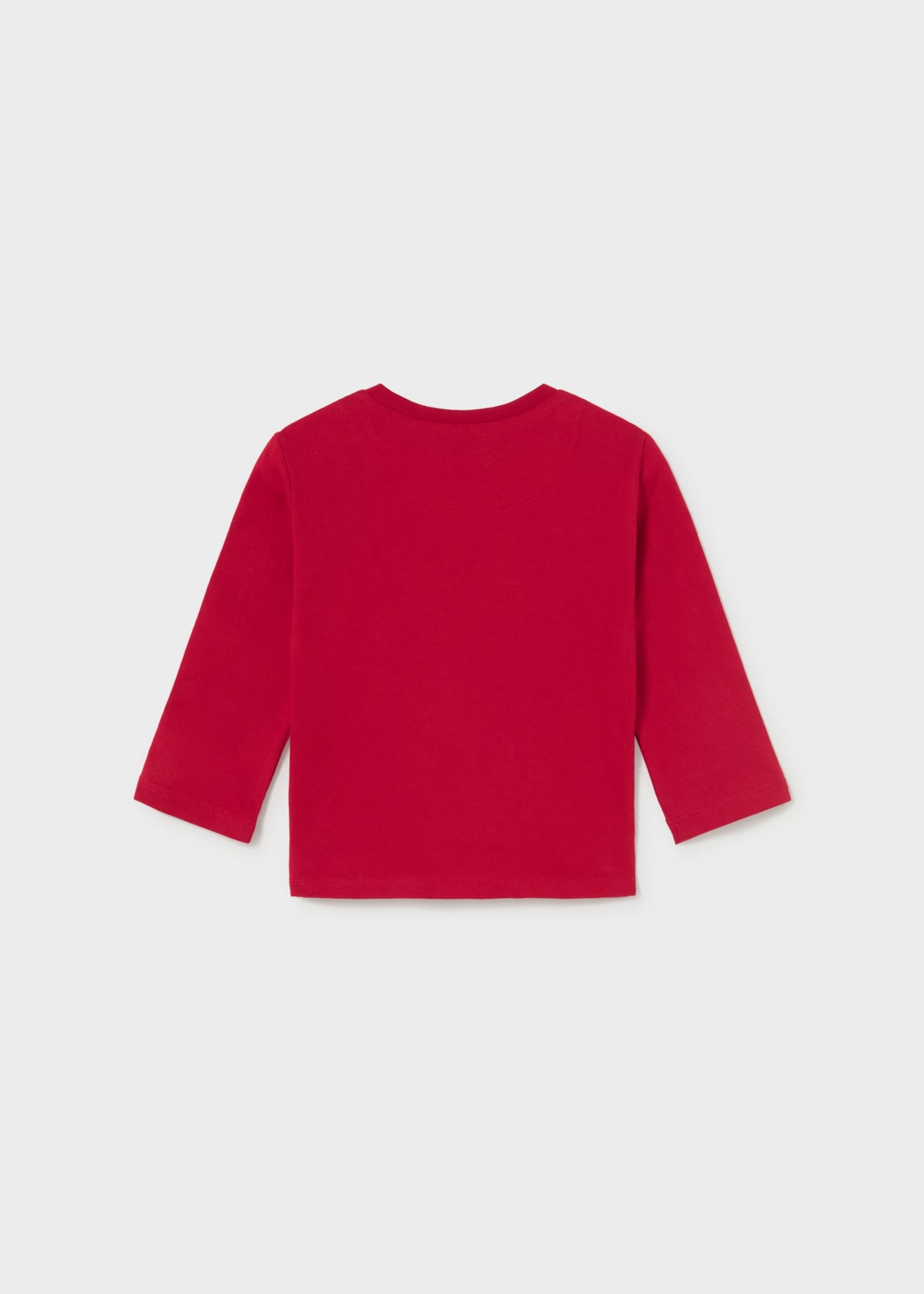 Maglietta ricamata bimbo - Rosso