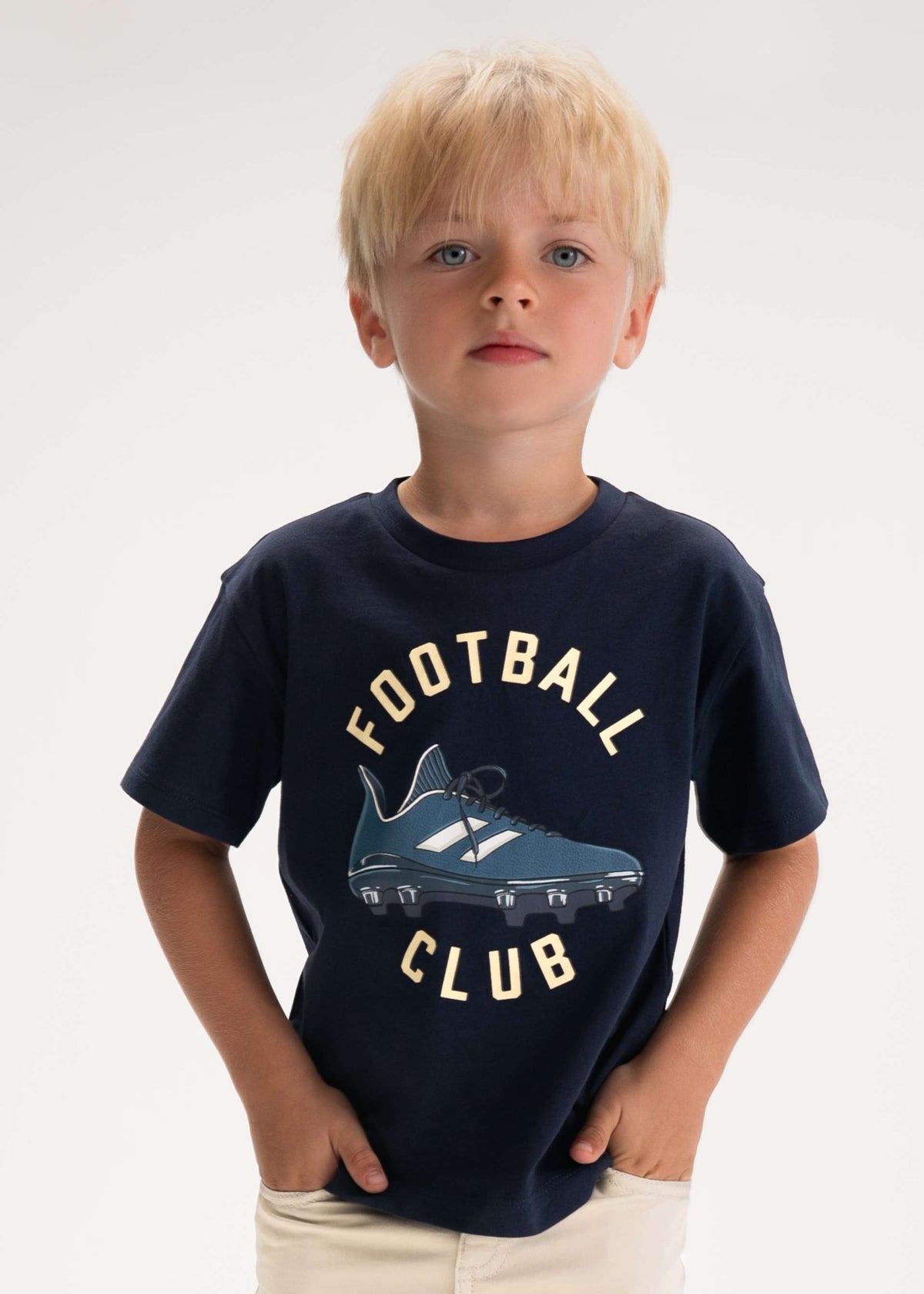 Maglietta scarpino da calcio bambino