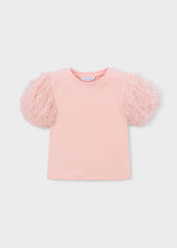 Maglietta tulle bambina