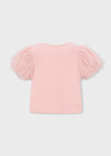 Maglietta tulle bambina