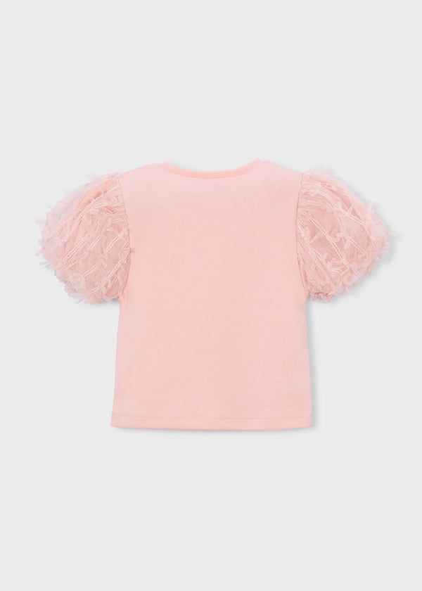 Maglietta tulle bambina