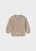 Maglione tigre neonato - Tweed