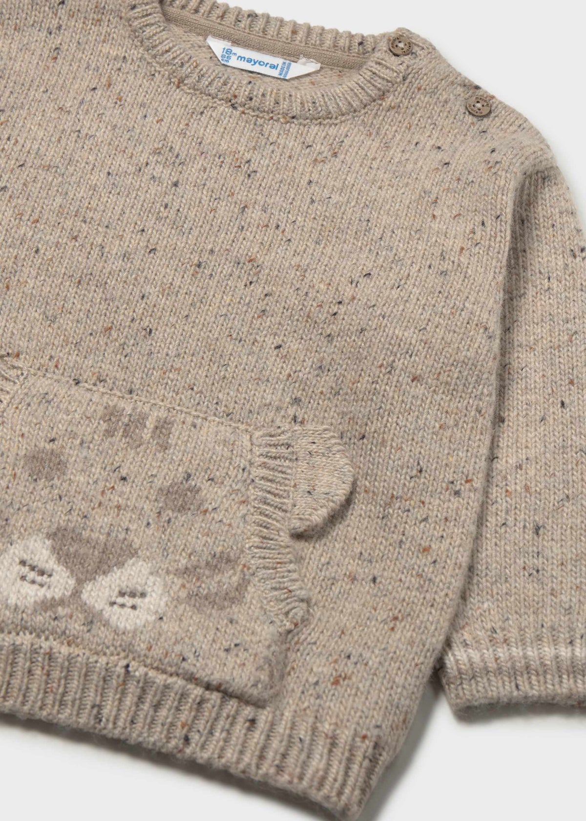 Maglione tigre neonato - Tweed