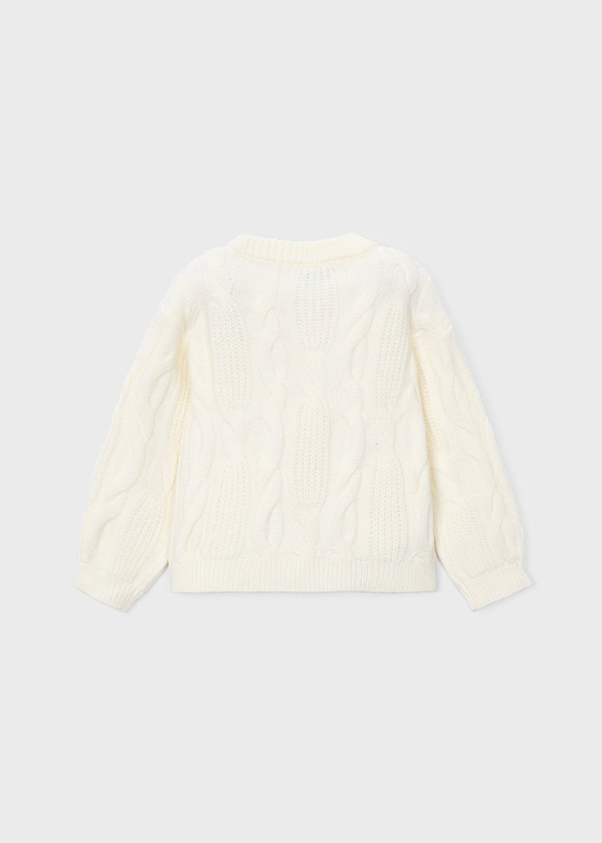 Maglione applicazione fiore bambina - Soia