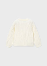 Maglione applicazione fiore bambina - Soia