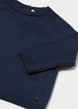 Maglione basico bimbo - Azzurro