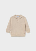 Maglione colletto polo neonato - Vigore