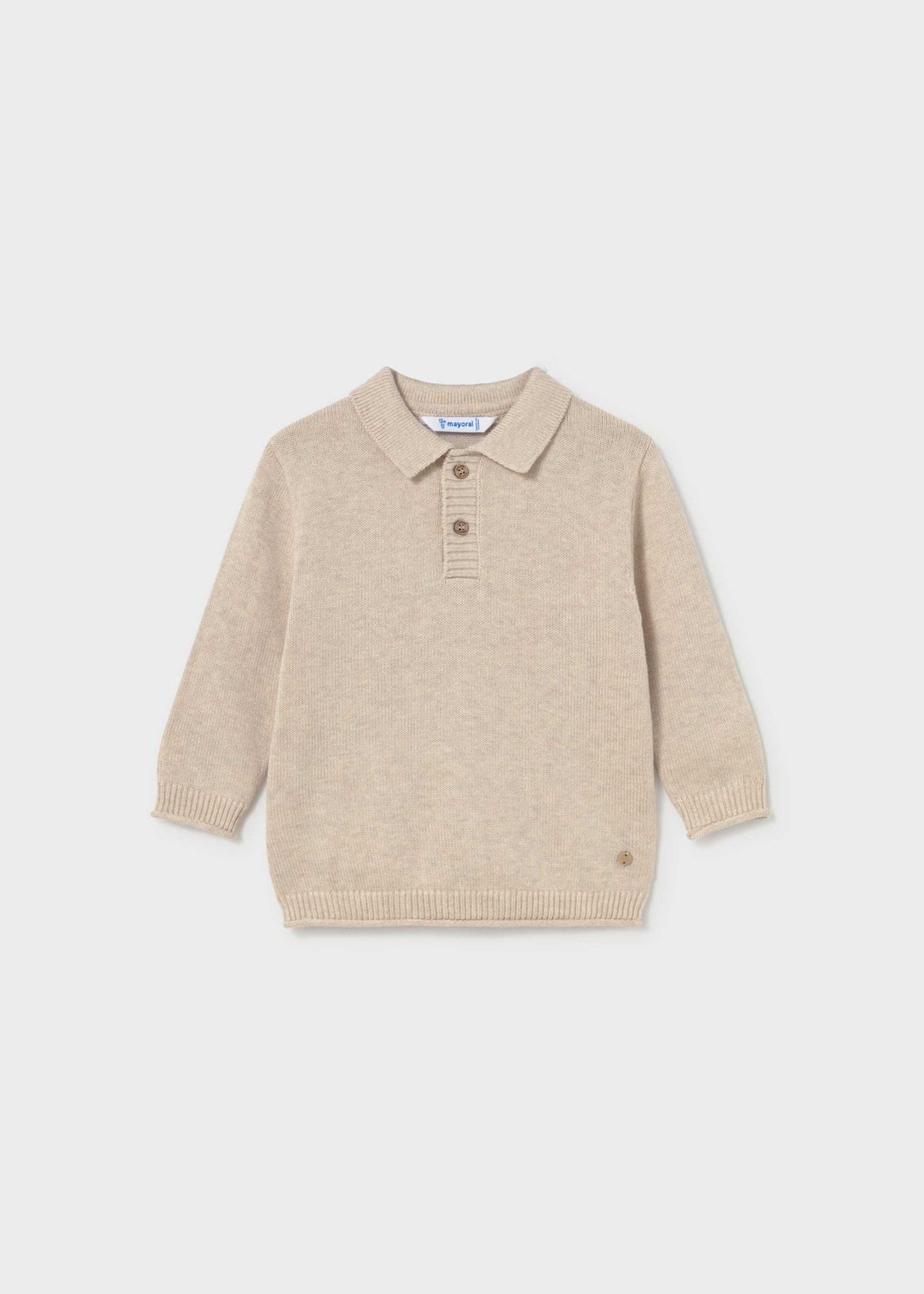Maglione colletto polo neonato - Vigore