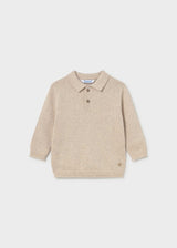 Maglione colletto polo neonato - Vigore