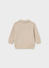 Maglione colletto polo neonato - Vigore