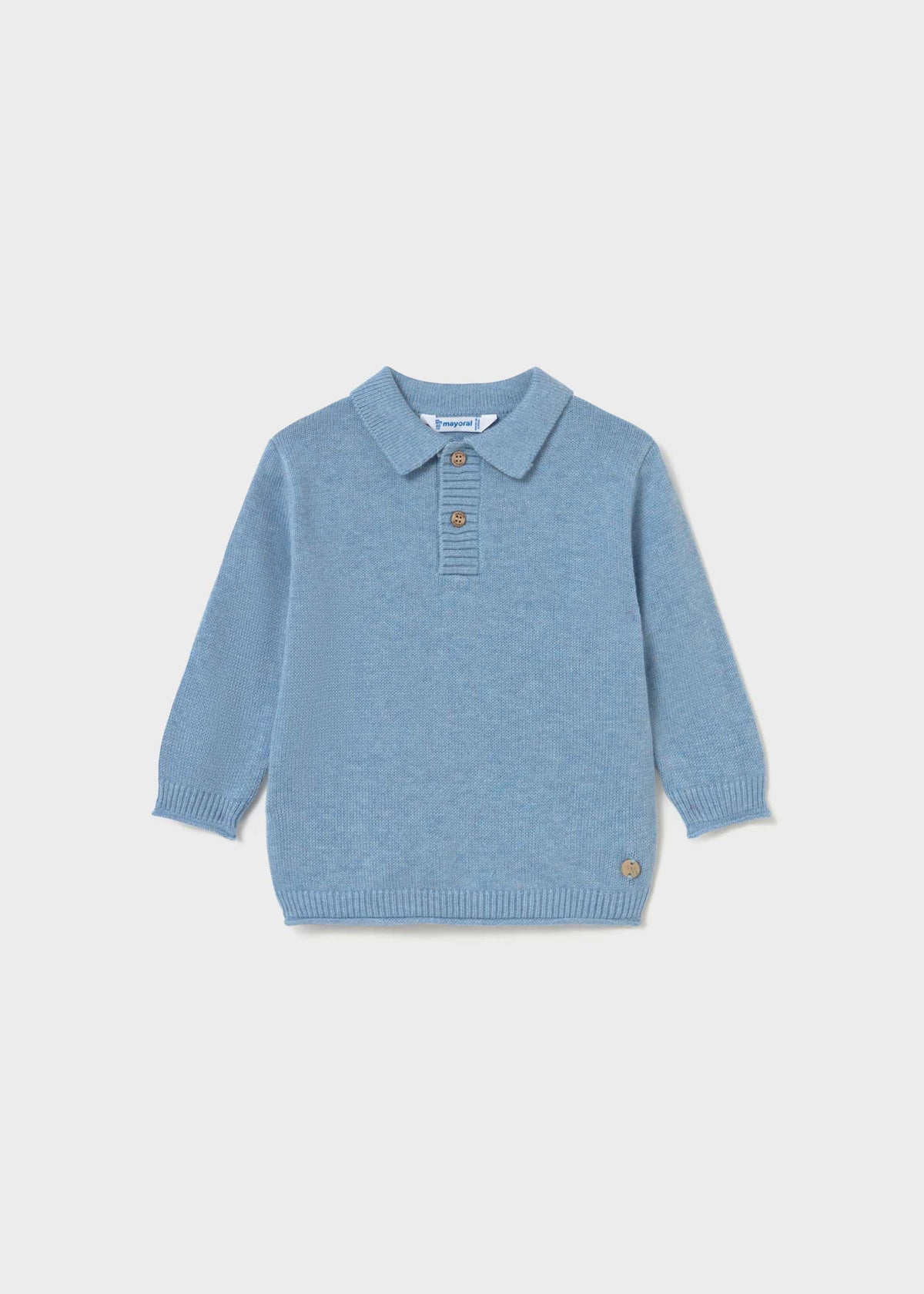 Maglione colletto polo neonato - Vigore