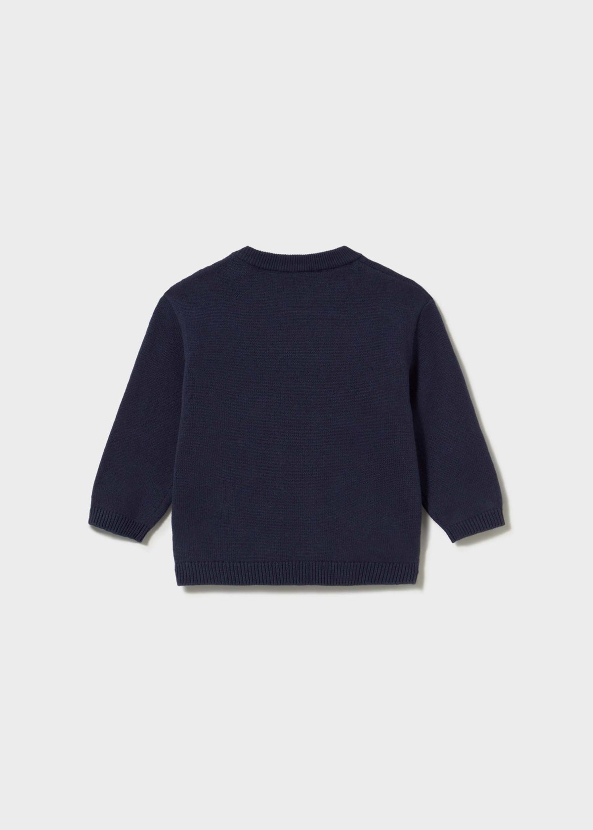 Maglione intarsi neonato - Azzurro