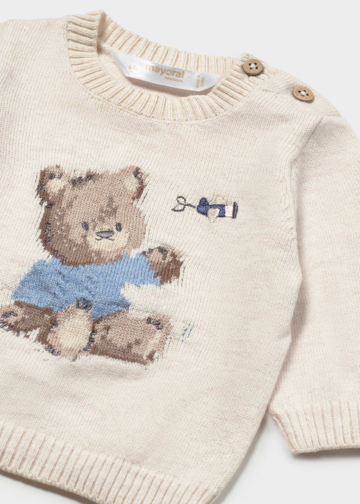 Maglione jacquard neonato - Vigore