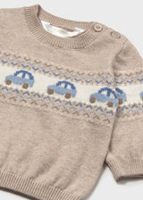 Maglione jacquard neonato - Vigore