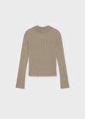 Maglione ragazza - Nocciola