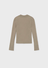 Maglione ragazza - Nocciola