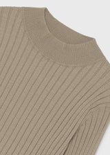 Maglione ragazza - Nocciola