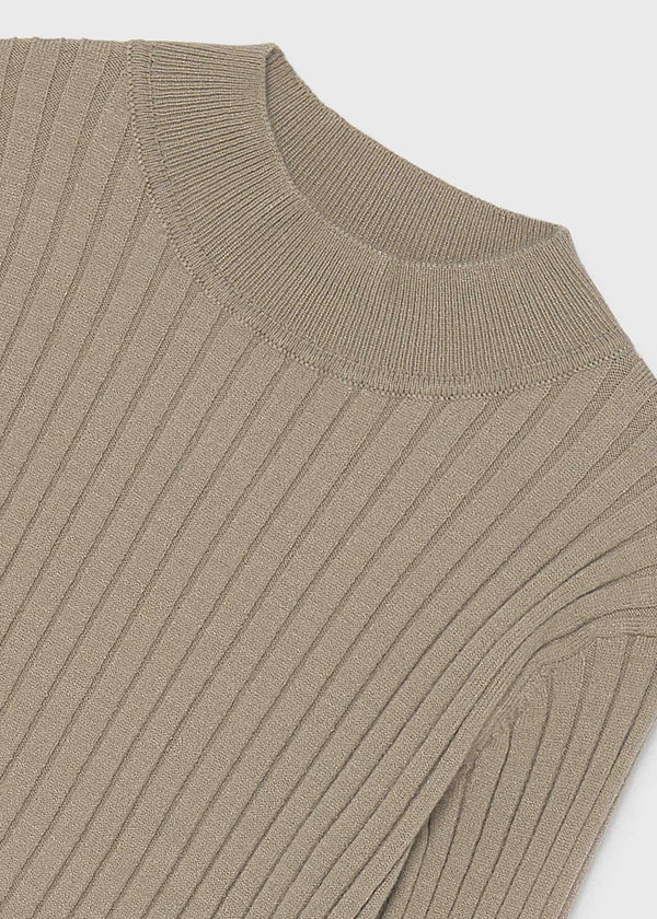 Maglione ragazza - Nocciola