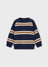 Maglione righe bambino - Blu